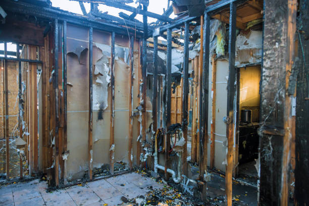 Professional Soot Removal technician working in Elko New Market, MN